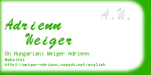 adrienn weiger business card
